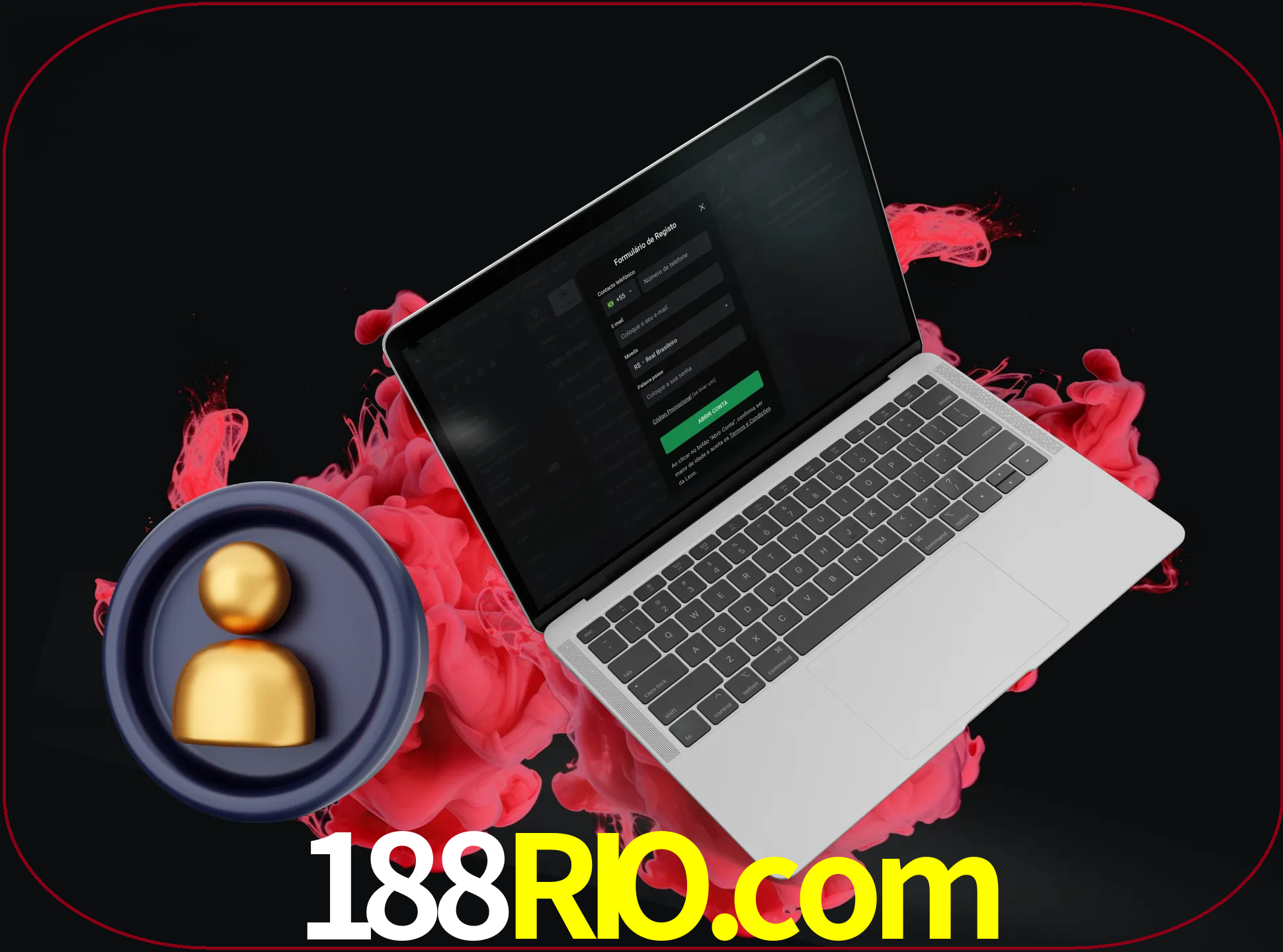 No cabeçalho do site 188rio, clique no botão que o levará a um formulário especial onde terá de introduzir as suas informações actuais.